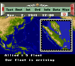 Pacific Theater of Operations (USA) In game screenshot